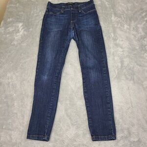 Judy Blue Jeans Womens 5/27 Blue Stretch Skinny‎ Fit Faded Pull On